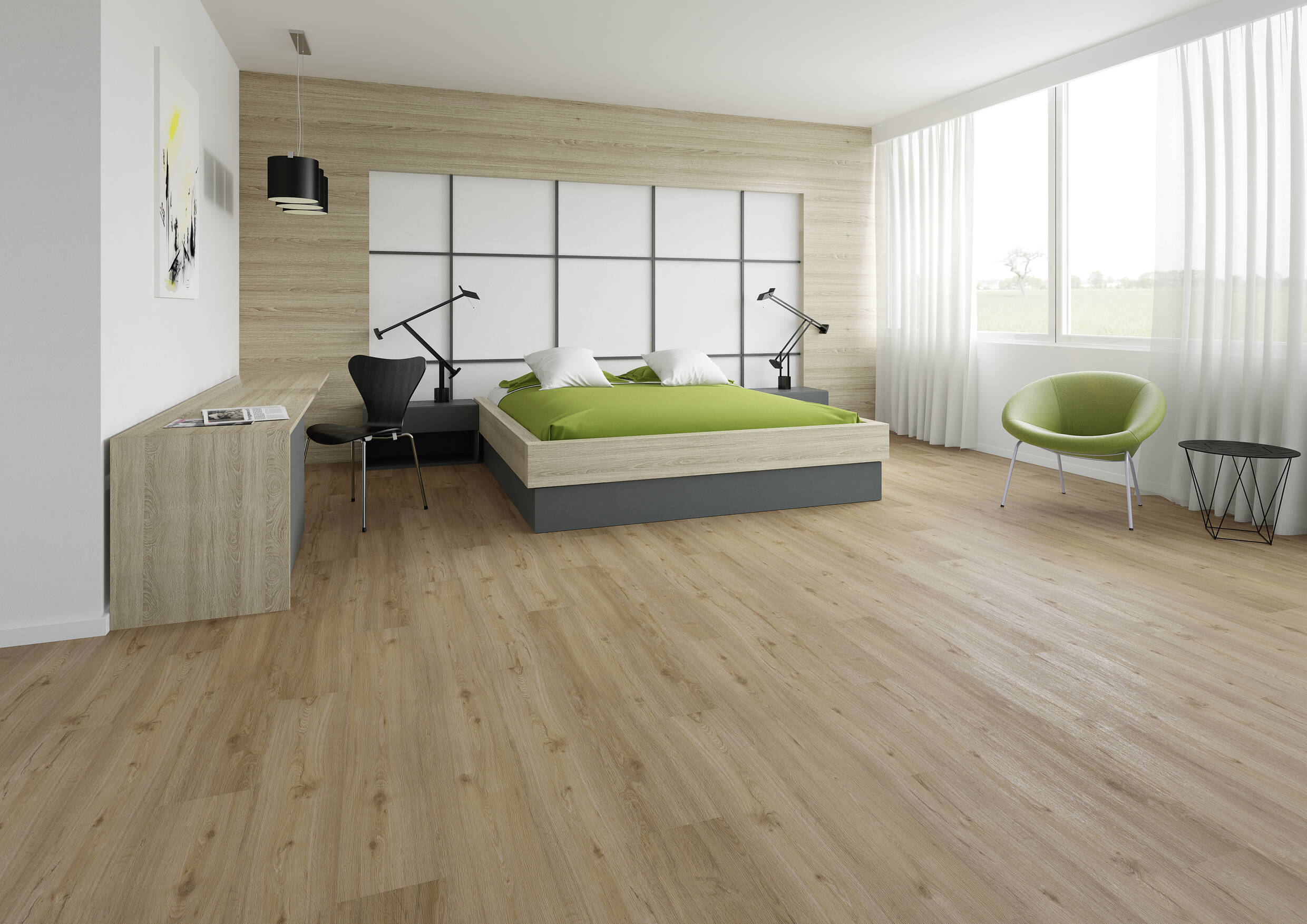 Joka Klick-Vinyl Designböden DESIGN 555 Click 5,0mm/NS 0.55mm 478P Spring Oak