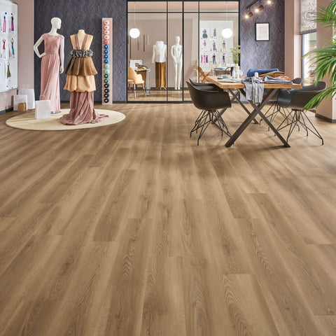 Joka Klick-Vinyl Designböden DESIGN 555 Click 6,0mm/NS 0.55mm Rigid Board m. IXPE 540 Timeless Oak