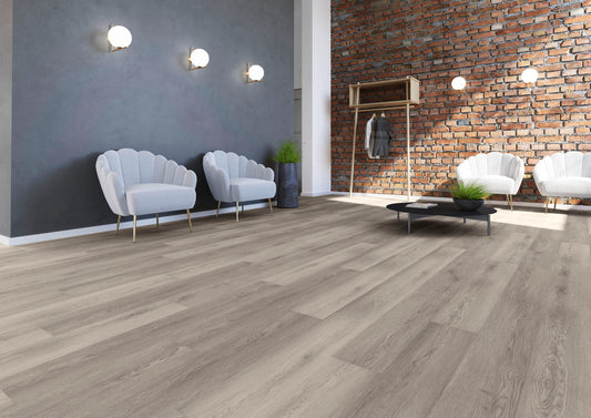 Joka Klick-Vinyl Designböden Sinero HDF Clickvariante 8,5/34er 501 Gry.Got.Oak