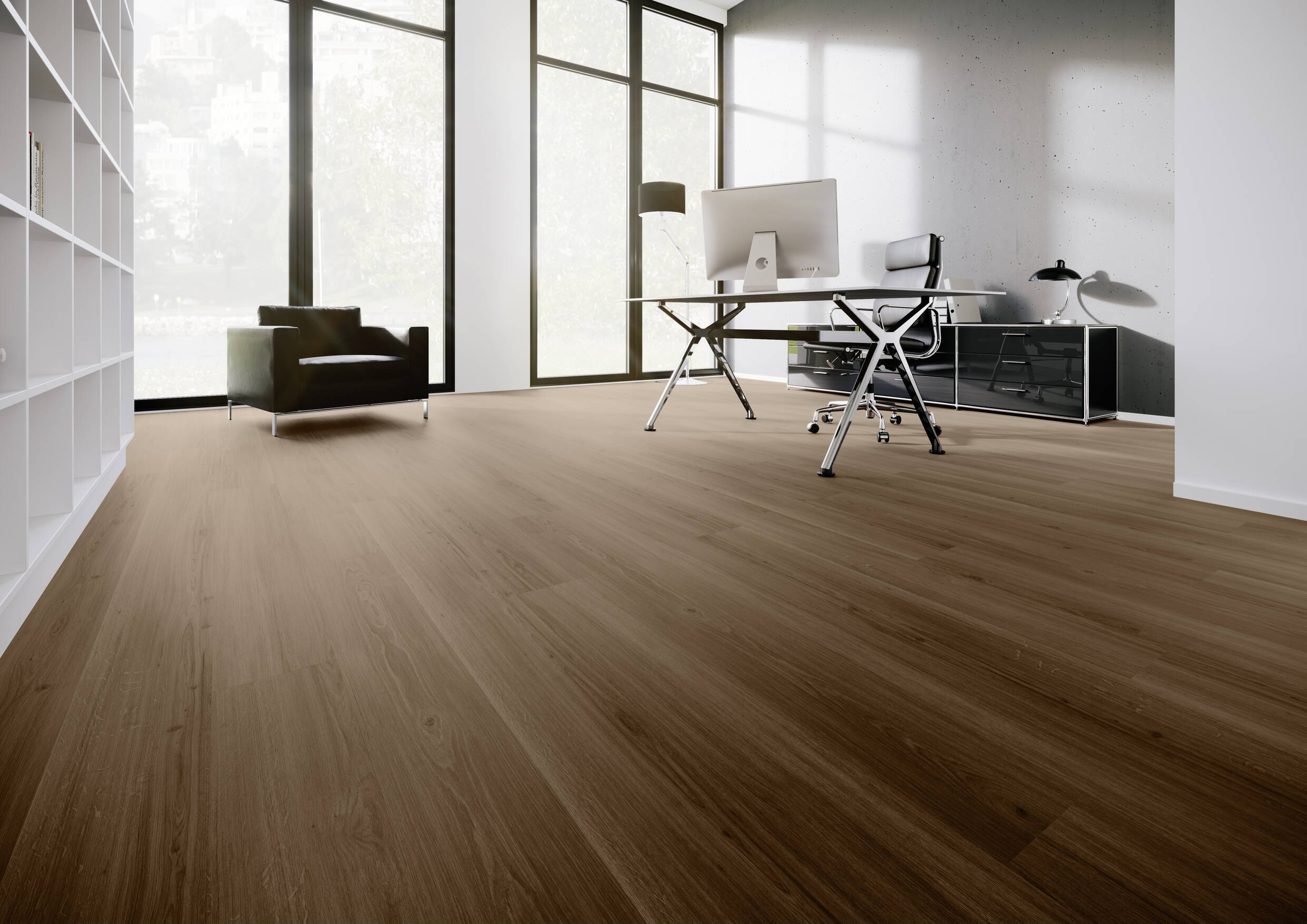 Joka Klick-Vinyl Designböden Sinero HDF Clickvariante 8,5/34er 507 In.Dark Oak