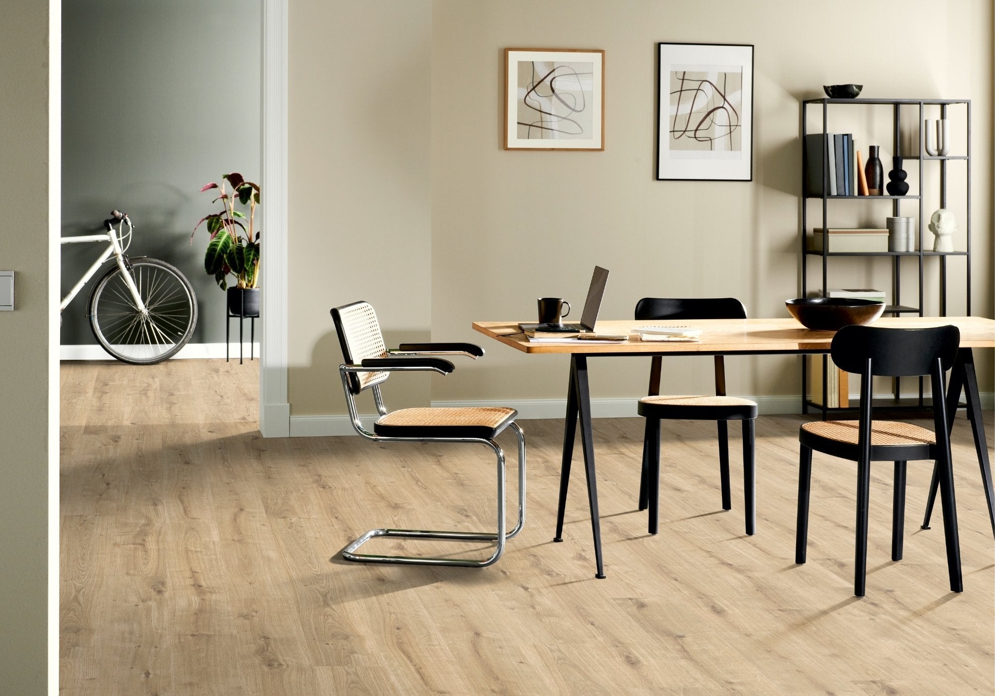 Joka MANHATTAN 332 NP NormalPlank Laminatboden mit „DUO-Connect+“-System 3831-Oak pure 1-St. AS