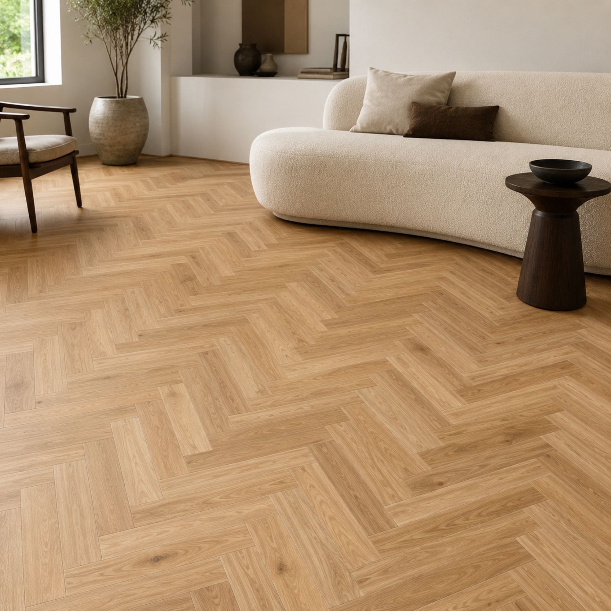 Joka Parkett 130V CASTLE VARIO DIELE / DS 3 mm Fertigparkett 2-S mit Nut u.Feder-System GE503 Eiche geb. VILLA V4VP