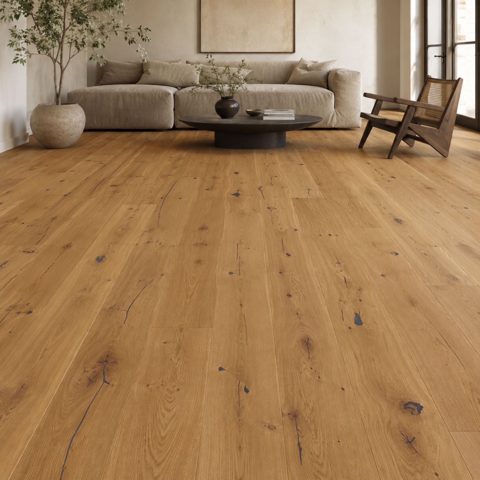 Joka Parkettboden CALGARY 535 LD 3-S Landhausdiele mit PRO-Connect-System 5G E7143 Eiche barrique COUNTRY ÖL