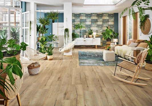 Joka SKYLINE 532 WP WidePlank Laminatboden mit „DUO-Connect+“-System 5633-Oak kolonial creme  V4 SP
