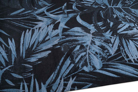 Jungle Teppich Blau