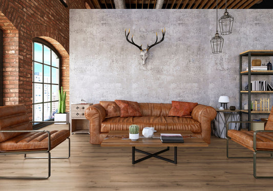 Repac Klebe-Vinyl Fresh Oak Authentic 25-05 MF99885 - RUSTIC 2020 | inkl. weiße Sockelleiste
