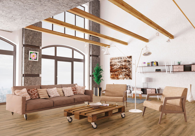 Repac Klebe-Vinyl Fresh Oak Authentic 25-05 MF99886 - RUSTIC 2030 | inkl. weiße Sockelleiste
