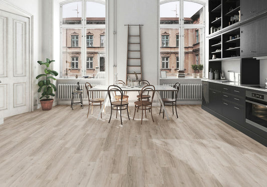 Repac Klebe-Vinyl Fresh Oak Authentic 25-05 MF99888 - PURE 1010 | inkl. weiße Sockelleiste