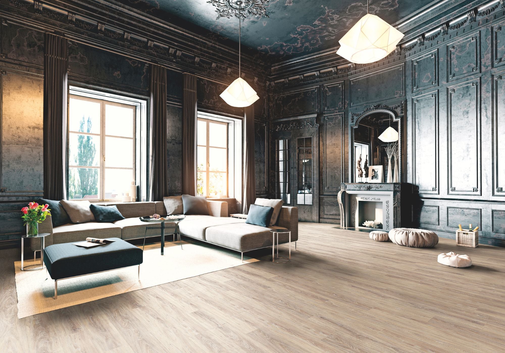 Repac Klebe-Vinyl Legend Oak 25-05 MF99970 - Eiche Noblesse | inkl. weiße Sockelleiste