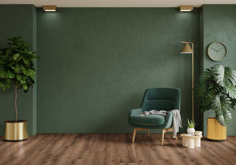Repac Klebe-Vinyl Legend Oak 25-05 MF99976 - Eiche Dunkelbraun | inkl. weiße Sockelleiste
