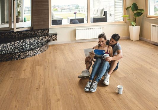 Repac Klebe-Vinyl Legend Oak 25-05 MF99978 - Eiche Gebürstet | inkl. weiße Sockelleiste