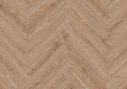 Repac Klebe-Vinyl Legend Oak Herringbone 20-03 MF100069 - Eiche Natur | inkl. weiße Sockelleiste