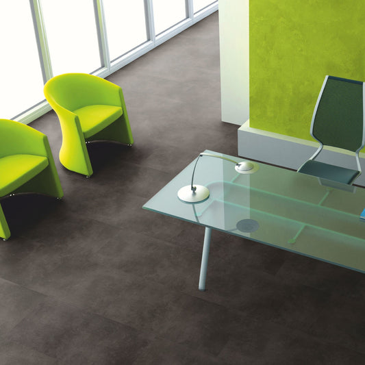 Repac Klebe-Vinyl Nuance 25-05 MF44119 - Charcoal | inkl. weiße Sockelleiste