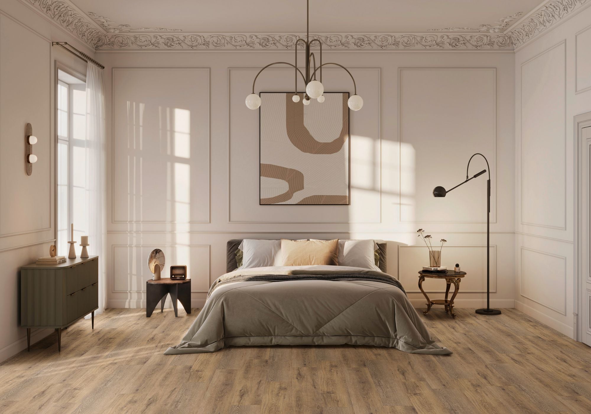 Repac Klebe-Vinyl Prime Oak 25-05 MF100037 - natural 4020 | inkl. weiße Sockelleiste