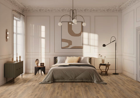 Repac Klebe-Vinyl Prime Oak 25-05 MF100037 - natural 4020 | inkl. weiße Sockelleiste