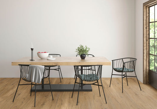 Repac Klebe-Vinyl Prime Oak 25-05 MF100040 - rustic 5030 | inkl. weiße Sockelleiste