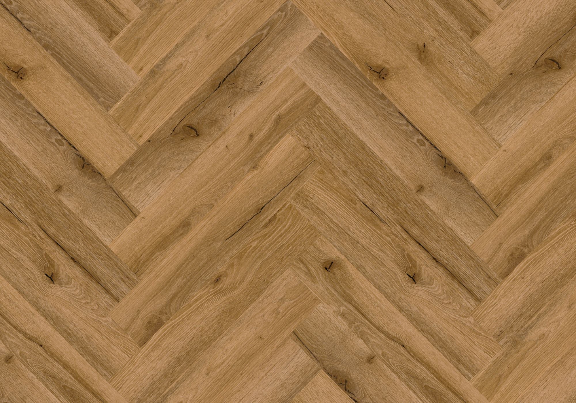 Repac Klick-Vinyl Fresh Oak Authentic Herringbone 50-05 MF100073 - RUSTIC 2030 | inkl. Trittschalldämmung & weiße Sockelleiste