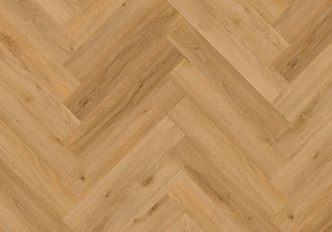 Repac Klick-Vinyl Fresh Oak Authentic Herringbone 50-05 MF100074 - PURE 1020 | inkl. Trittschalldämmung & weiße Sockelleiste