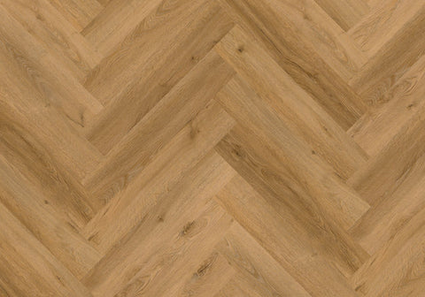 Repac Klick-Vinyl Fresh Oak Authentic Herringbone 50-05 MF100075- PURE 1040 | inkl. Trittschalldämmung & weiße Sockelleiste