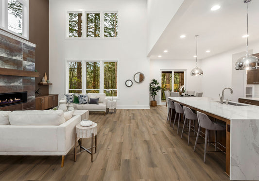 Repac Klick-Vinyl Nature Trend Authentic 65-05 MF99965 - rustic oak | inkl. Trittschalldämmung & weißer Sockelleiste