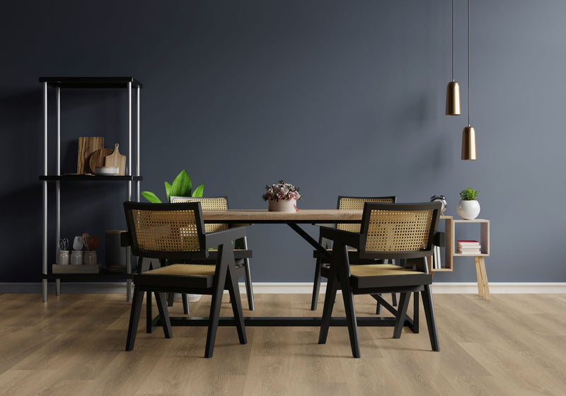 Repac Klick-Vinyl Prime Oak 65-05 MF100012 - pure 3030 | inkl. Trittschalldämmung & weiße Sockelleiste