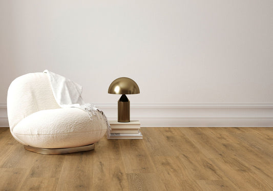 Repac Klick-Vinyl Prime Oak 65-05 MF100014 - natural 4010 | inkl. Trittschalldämmung & weiße Sockelleiste