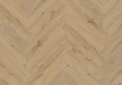 Repac Klick-Vinyl Prime Oak Herringbone 50-05 MF100076 - RUSTIC 5010 | inkl. Trittschalldämmung & weiße Sockelleiste