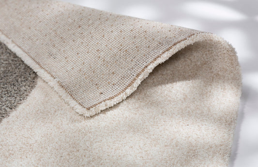 Schöner Wohnen Amaze 6105 Teppich Sand Kreise