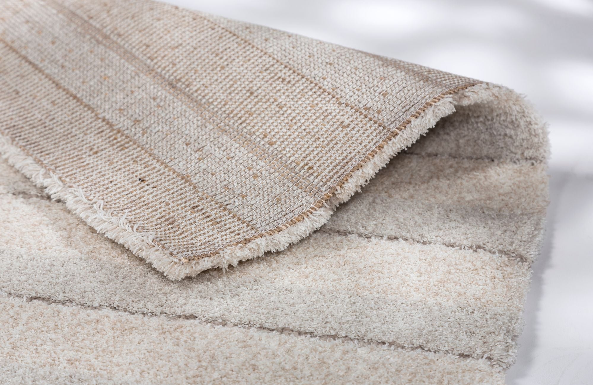 Schöner Wohnen Amaze 6105 Teppich Sand Streifen