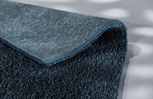 Schöner Wohnen Aura 6017 Webteppich Blau