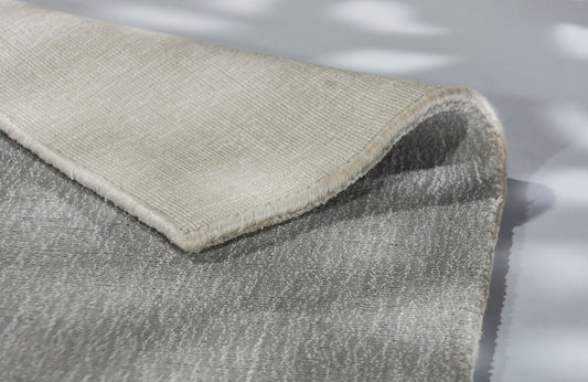 Schöner Wohnen Aura 6017 Webteppich Silber