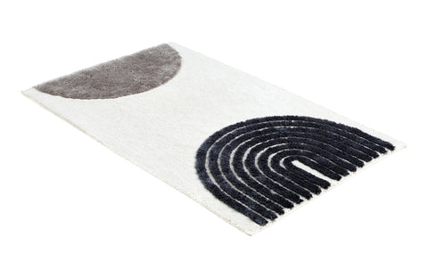 Schöner Wohnen Barbados Badematte Semi-Circle Linien