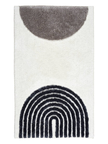 Schöner Wohnen Barbados Badematte Semi-Circle Linien