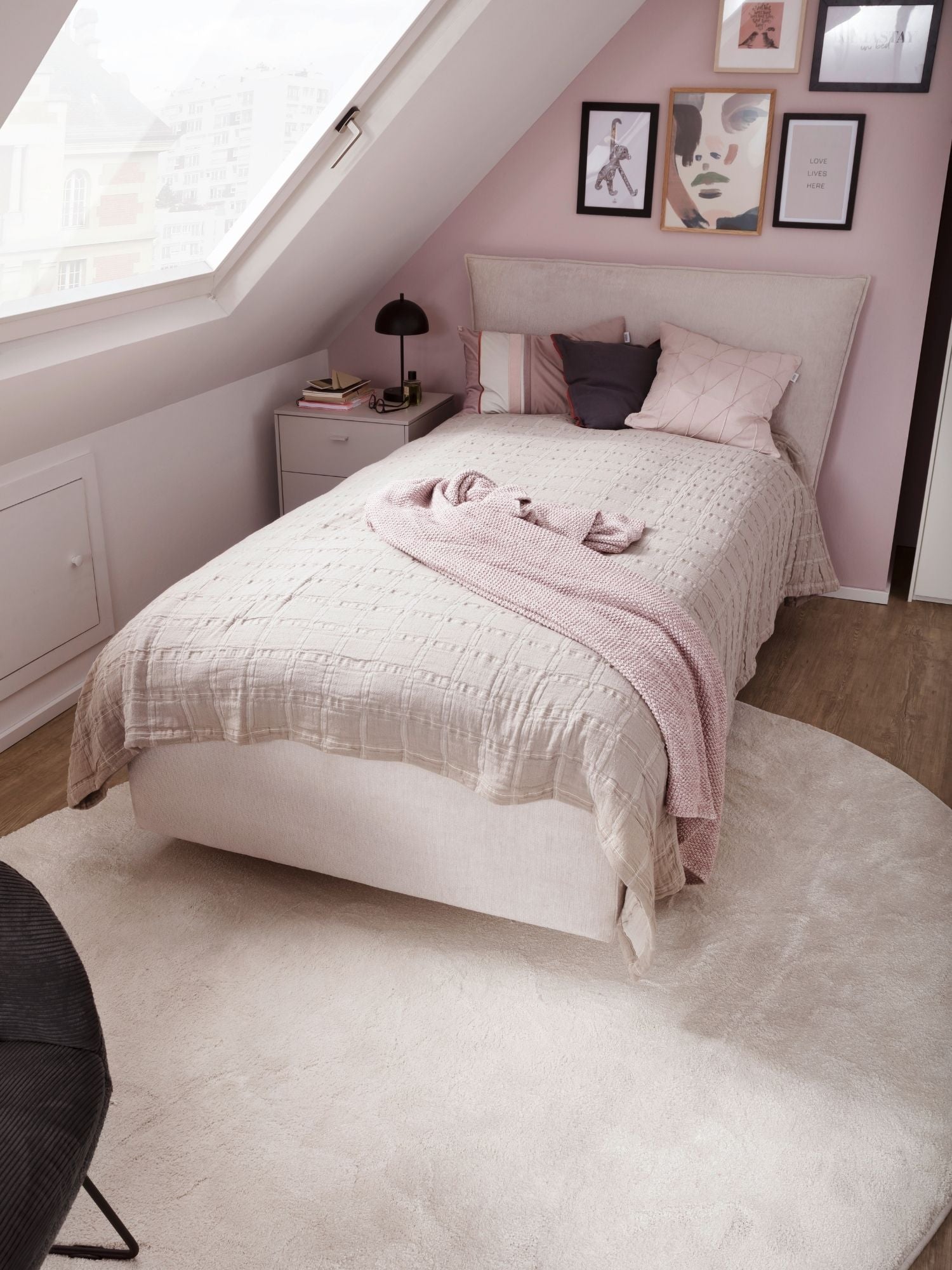 Schöner Wohnen Joy 6675 Hochflorteppich Creme