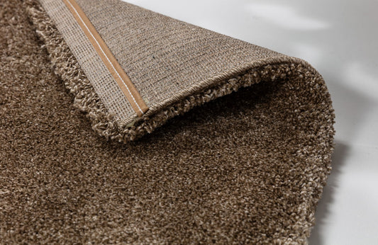 Schöner Wohnen Leverage Hochflorteppich Beige Rücken