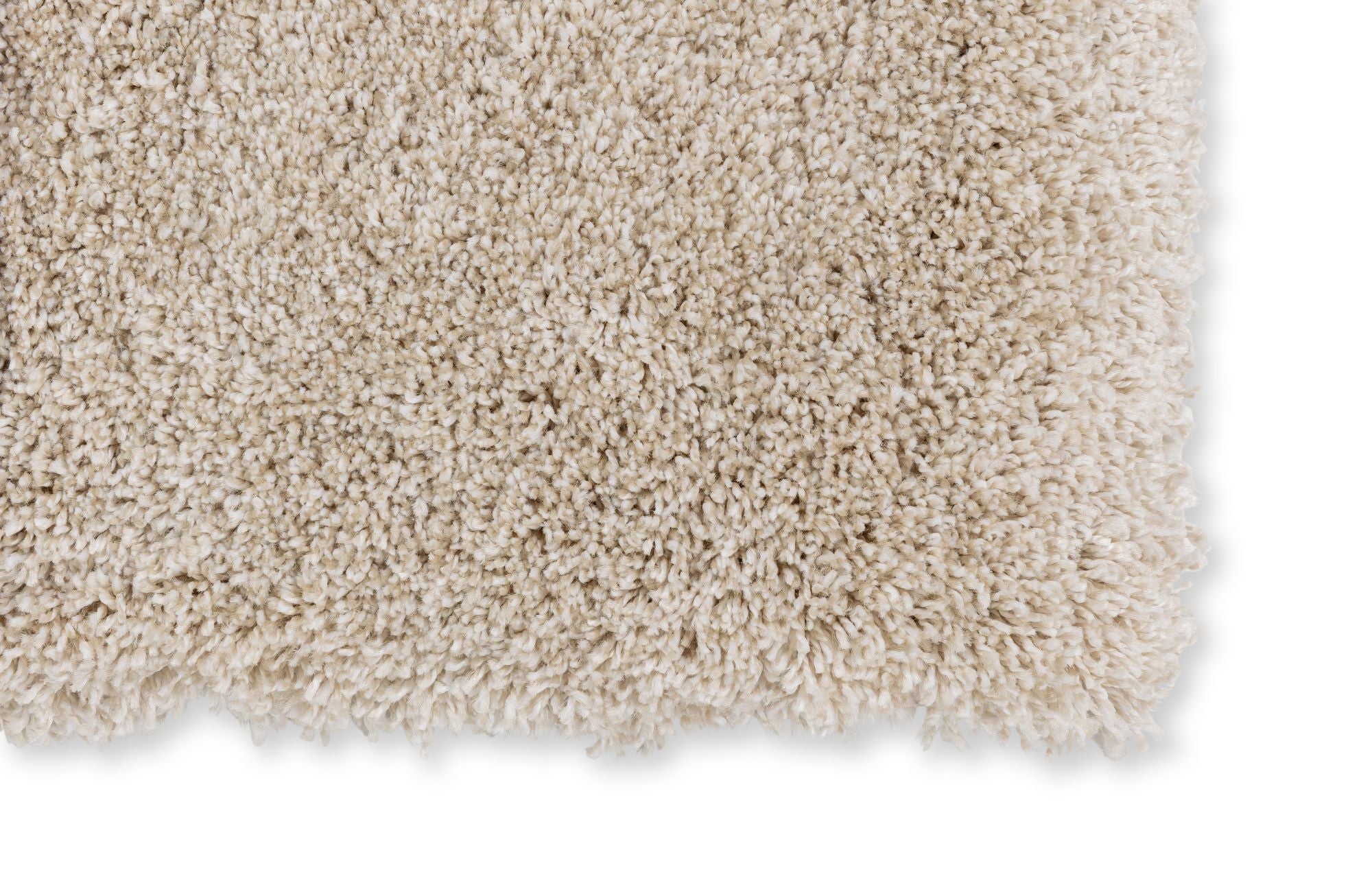 Schöner Wohnen Leverage Hochflorteppich Creme Ecke