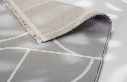 Schöner Wohnen Magic 6104 Webteppich 222 Silber