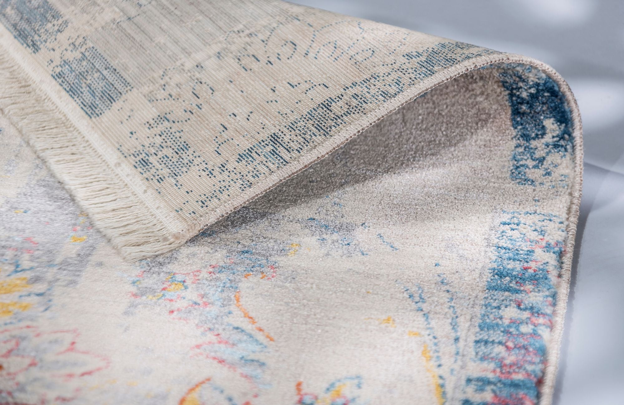 Schöner Wohnen Mystik 6305 Webteppich Orient Silber