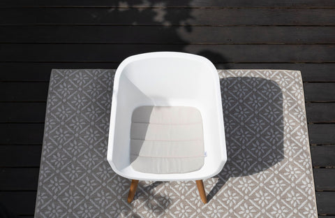 Schöner Wohnen Parkland 6351 Outdoorteppich Blumen Beige