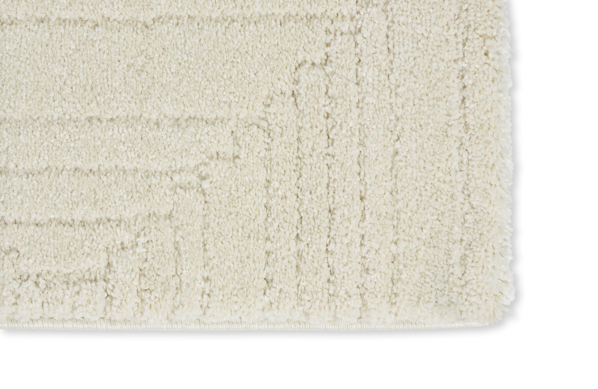 Schöner Wohnen Pure Design 6317 Webteppich Streifen/Raum Creme