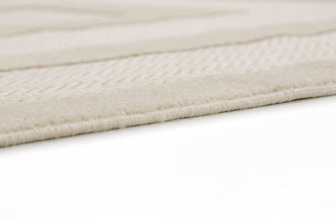 Schöner Wohnen Summer 6352 Outdoorteppich Bordüre Creme