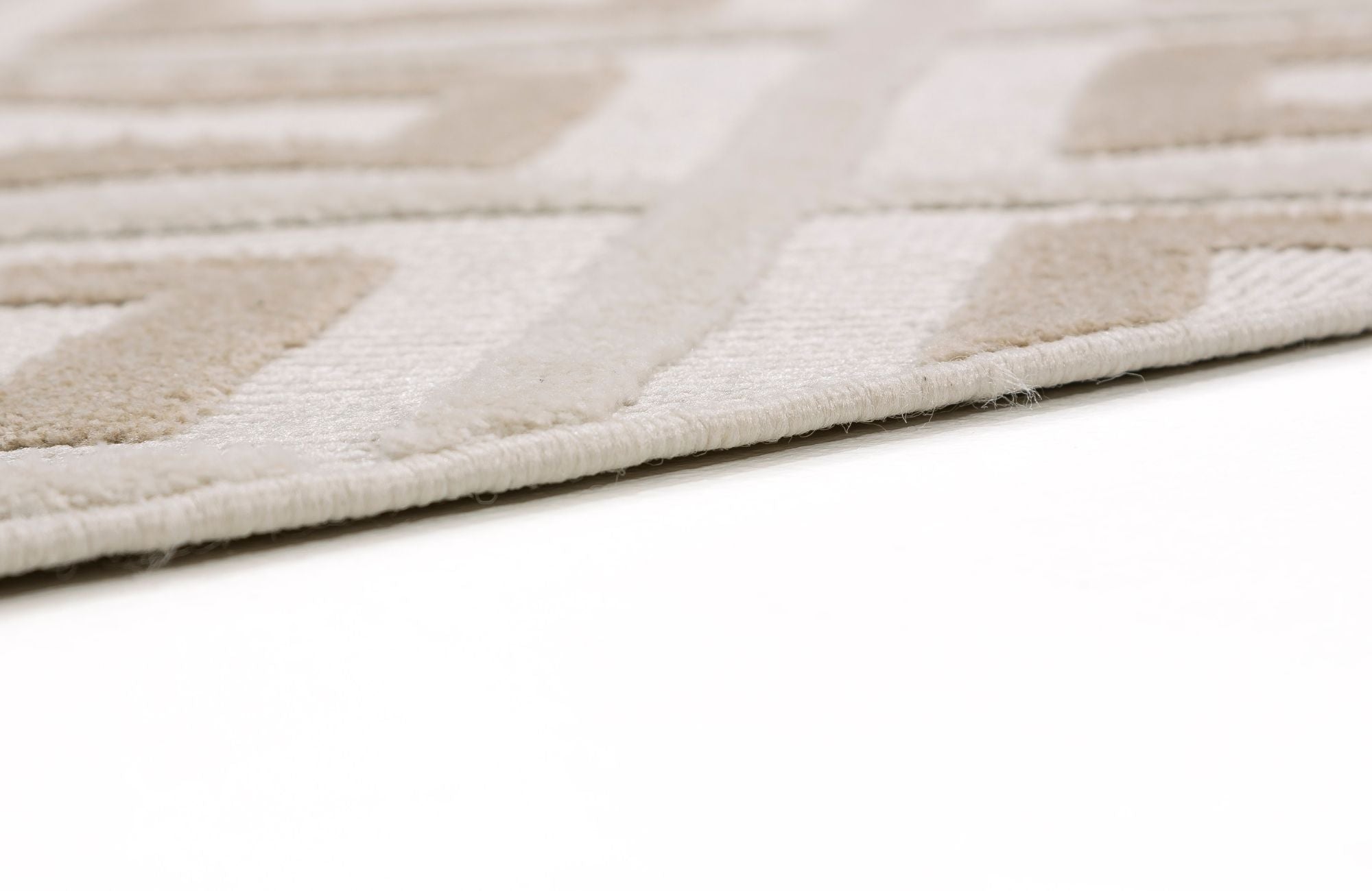 Schöner Wohnen Summer 6352 Outdoorteppich Quadrate Beige
