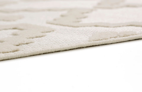 Schöner Wohnen Summer 6352 Outdoorteppich Quadrate Creme