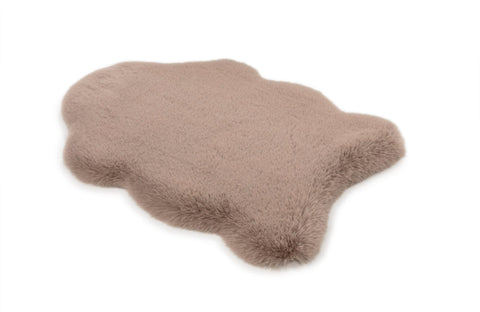 Schöner Wohnen Tender Deluxe shape 6286 Hochflorteppich Braun