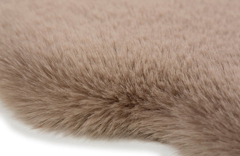 Schöner Wohnen Tender Deluxe shape 6286 Hochflorteppich Braun