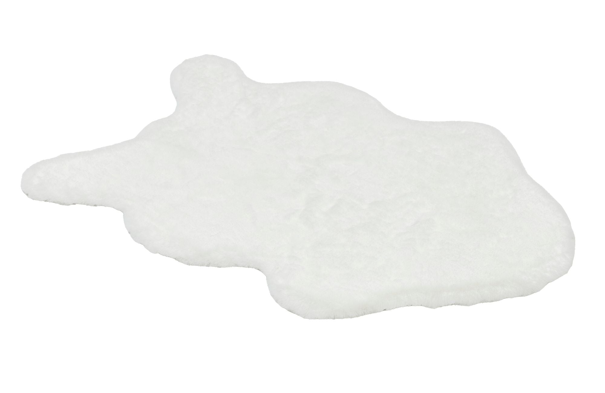 Schöner Wohnen Tender Shape 6281 Kunstfellteppich Weiß