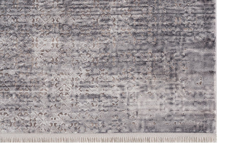 Schöner Wohnen Vision 6103 Webteppich Blümchen Anthrazit