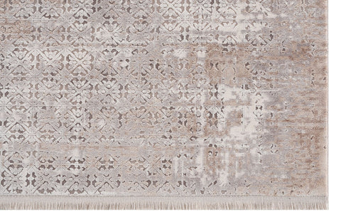 Schöner Wohnen Vision 6103 Webteppich Blümchen Beige
