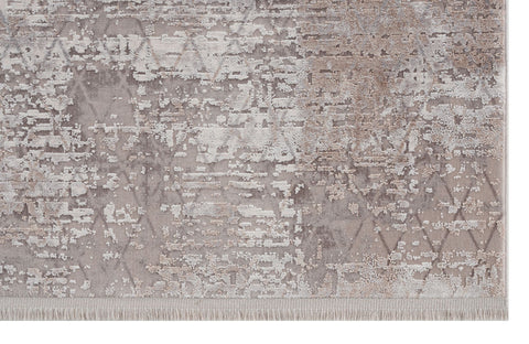 Schöner Wohnen Vision 6103 Webteppich Rauten Beige