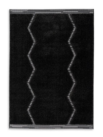 Schöner Wohnen Winsome 6318 Teppich Schwarz Streifen